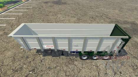 Tipper semi-trailer Fliegl für Farming Simulator 2015