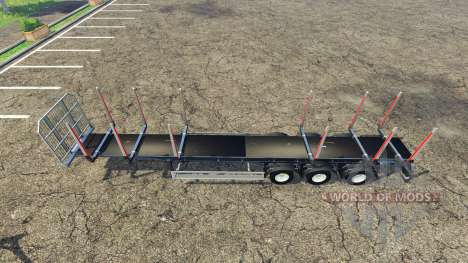 Semi-trailer Fliegl timber v3.0 für Farming Simulator 2015