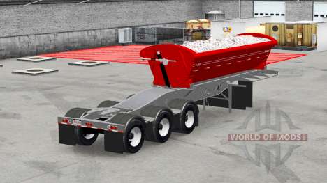 Benne semi-remorque Midland TW3500 pour American Truck Simulator