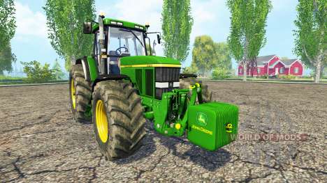 Le contrepoids John Deere v1.2 pour Farming Simulator 2015