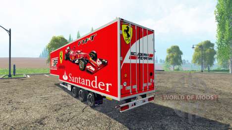 Semi-Scuderia Ferrari für Farming Simulator 2015