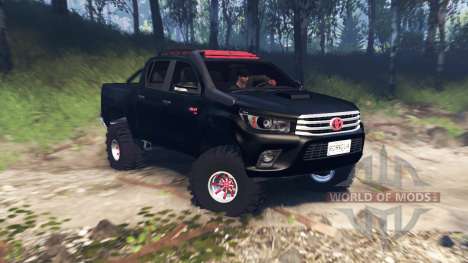 Toyota Hilux Double Cab 2016 v3.0 pour Spin Tires