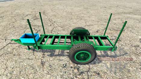 Rustikaler Holz-Anhänger für Farming Simulator 2015