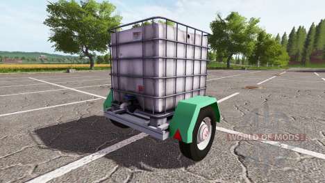 Der Anhänger mit Wassertank für Farming Simulator 2017