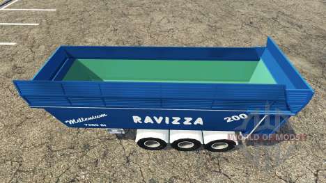 Ravizza Millenium 7200 multicolor für Farming Simulator 2015