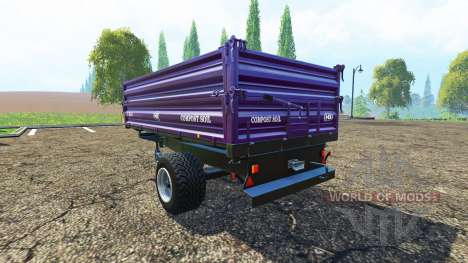 BRANTNER E 8041 compost pour Farming Simulator 2015
