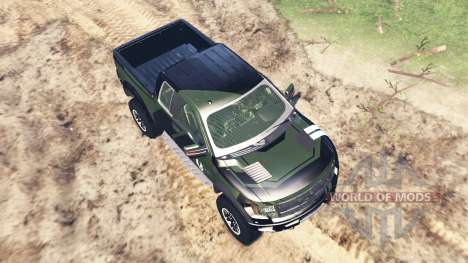 Ford F-150 SVT Raptor Super Cab pour Spin Tires