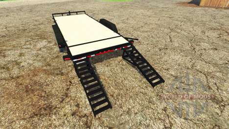 Low-bed trailer für Farming Simulator 2015