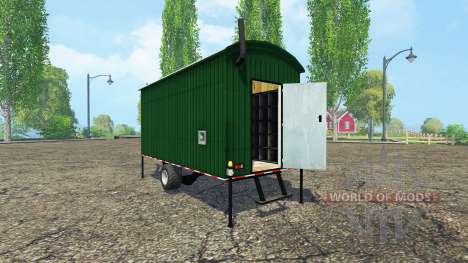 Remorque hangar pour Farming Simulator 2015