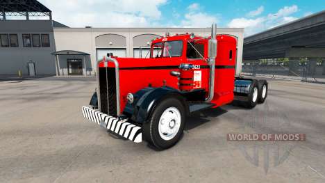 La peau de la Côte Ouest sur le tracteur Kenwort pour American Truck Simulator
