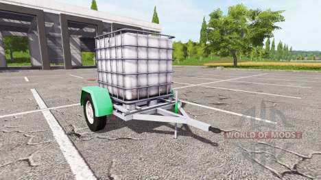 La remorque avec réservoir d'eau pour Farming Simulator 2017