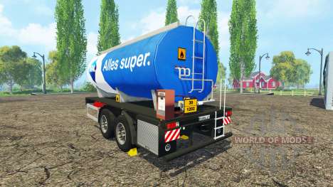 Kraftstoff-Auflieger Aral für Farming Simulator 2015
