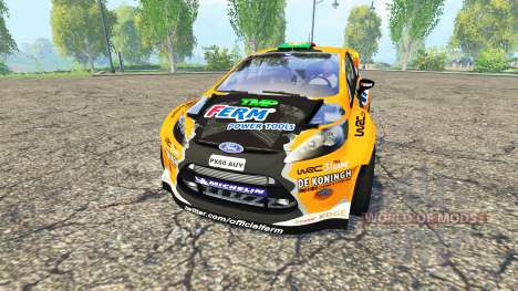 Ford Fiesta RS WRC pour Farming Simulator 2015