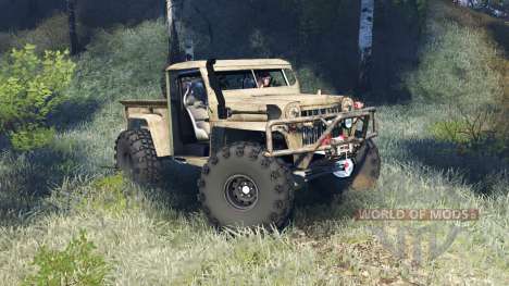 Willys Pickup Crawler 1960 v2.3.8 pour Spin Tires