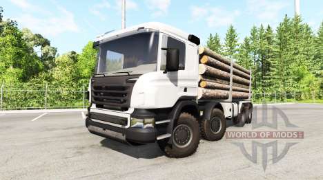 Scania 8x8 heavy utility truck v2.0 pour BeamNG Drive