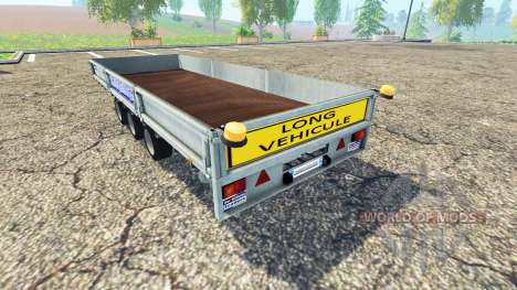 Ifor Williams TB long vehicule für Farming Simulator 2015