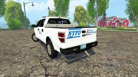 Ford F-150 NYPD für Farming Simulator 2015