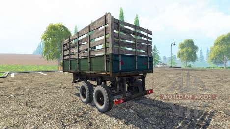 La remorque d'un camion pour Farming Simulator 2015