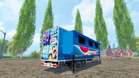 Der Trailer Fun Radio für Farming Simulator 2015