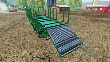 Un gros semi-remorque en bois pour Farming Simulator 2015