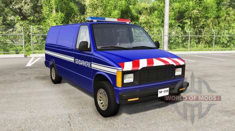 Gavril H-Series Police Nationale v1.4 für BeamNG Drive