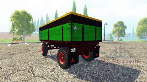 La remorque d'un camion v1.11 pour Farming Simulator 2015