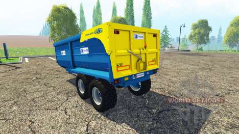 La remorque d'un camion Kane pour Farming Simulator 2015