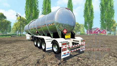 Semitrailer réservoir pour Farming Simulator 2015