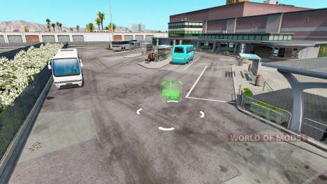 Les stations de Bus pour American Truck Simulator