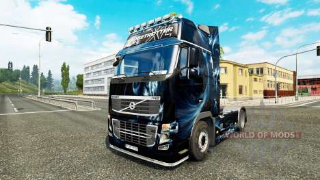 Effet abstrait de la peau pour Volvo camion pour Euro Truck Simulator 2