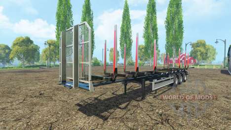 Semi-remorque Fliegl timber v2.0 pour Farming Simulator 2015