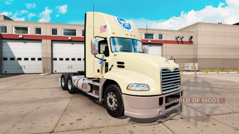 La peau Stater Bros le Mack Pinnacle tracteur pour American Truck Simulator