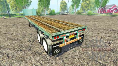Semi-trailer-Plattform für Farming Simulator 2015