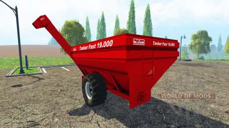 Jan Tanker Fast 19.000 pour Farming Simulator 2015