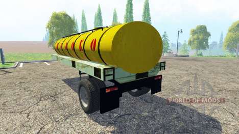 Die Auflieger-tank Milch für Farming Simulator 2015