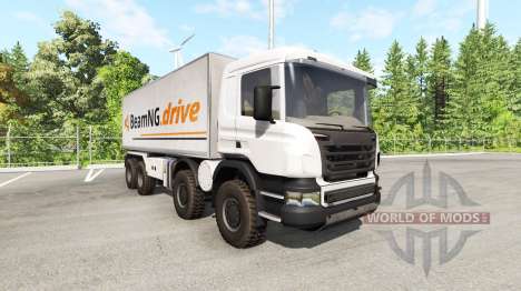 Scania 8x8 heavy utility truck v2.0 für BeamNG Drive