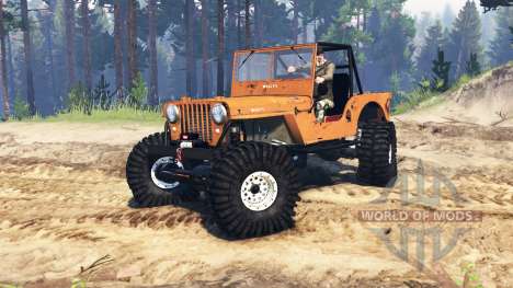 Jeep Willys M38 CJ2A crawler für Spin Tires