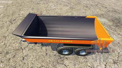 Tipper trailer orange für Farming Simulator 2015