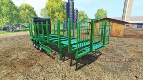 Un gros semi-remorque en bois pour Farming Simulator 2015