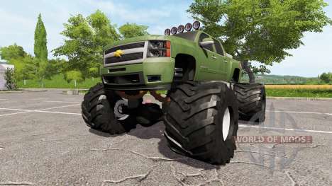 Chevrolet Silverado monster für Farming Simulator 2017