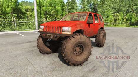 Jeep Grand Cherokee 1994 trail v1.1 pour BeamNG Drive