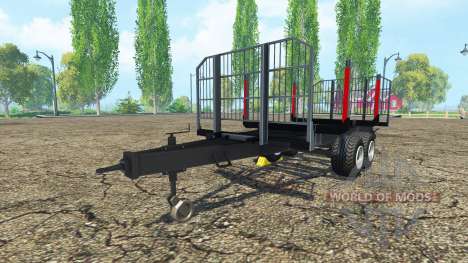 Holz-Anhänger BRANTNER für Farming Simulator 2015