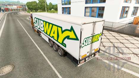 Skins der trailer für Euro Truck Simulator 2