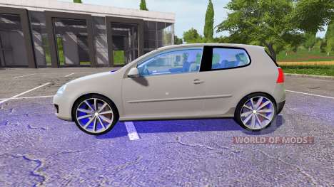Volkswagen Golf GTI (Typ 1K) Unmarked Police für Farming Simulator 2017
