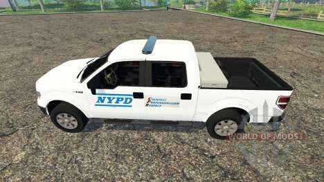 Ford F-150 NYPD für Farming Simulator 2015