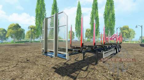 Semi-remorque Fliegl timber v3.0 pour Farming Simulator 2015