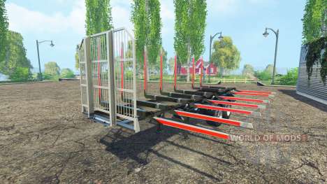 Le bois de la semi-remorque Fliegl v1.5 pour Farming Simulator 2015