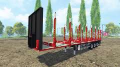Semi-remorque Kogel bois pour Farming Simulator 2015