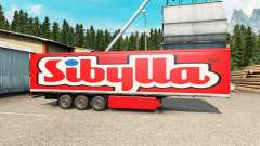 Peaux sur la remorque pour Euro Truck Simulator 2