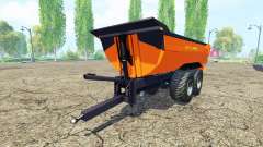Tipper trailer orange für Farming Simulator 2015
